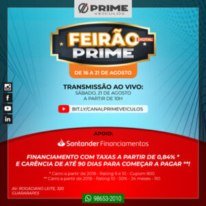 Prime Veículos - Feirão Digital